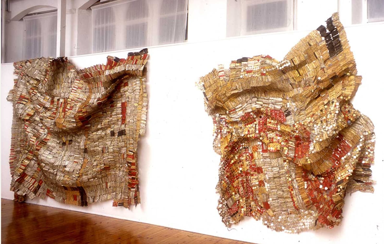 El Anatsui, Woman's Cloth, 1999-2002