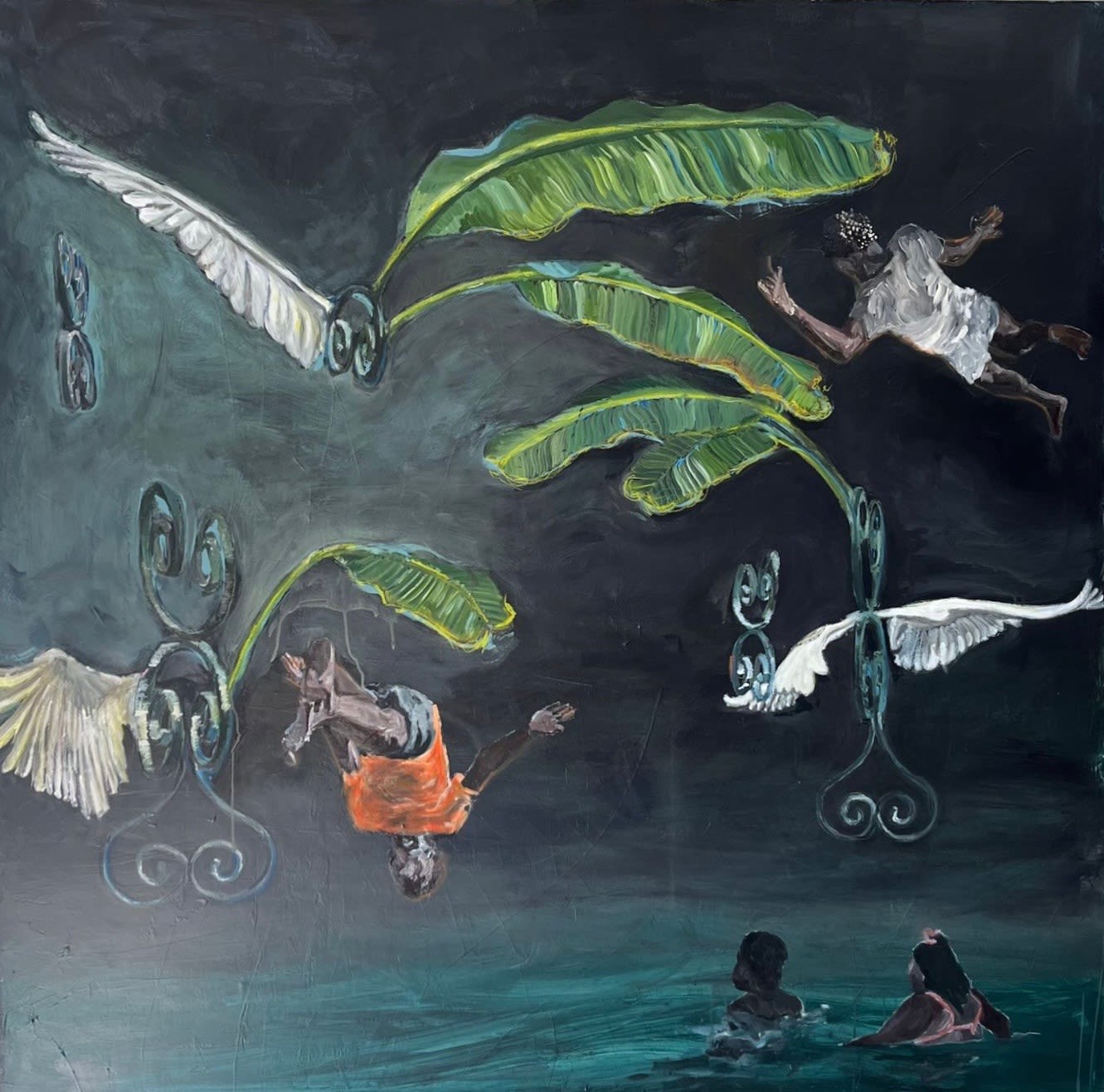 Matheus Marques Abu, Diving After Midnight | Mergulho depois da meia-noite, 2024