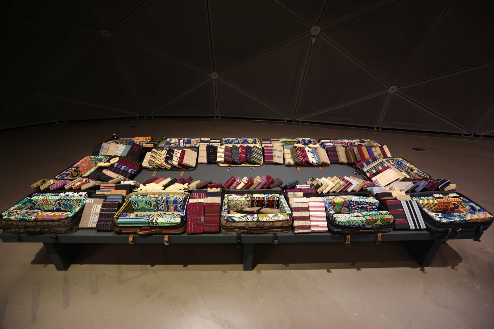 Romuald Hazoumè, Food for Europe, 2013