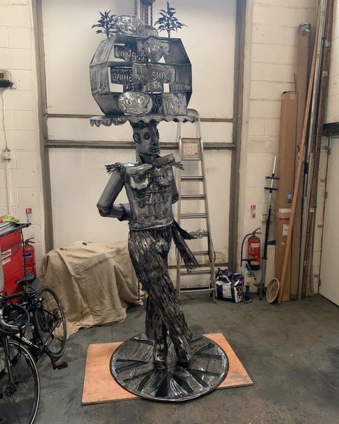 Sokari Douglas Camp, Yorkshire Tea Jonkonnu, 2021