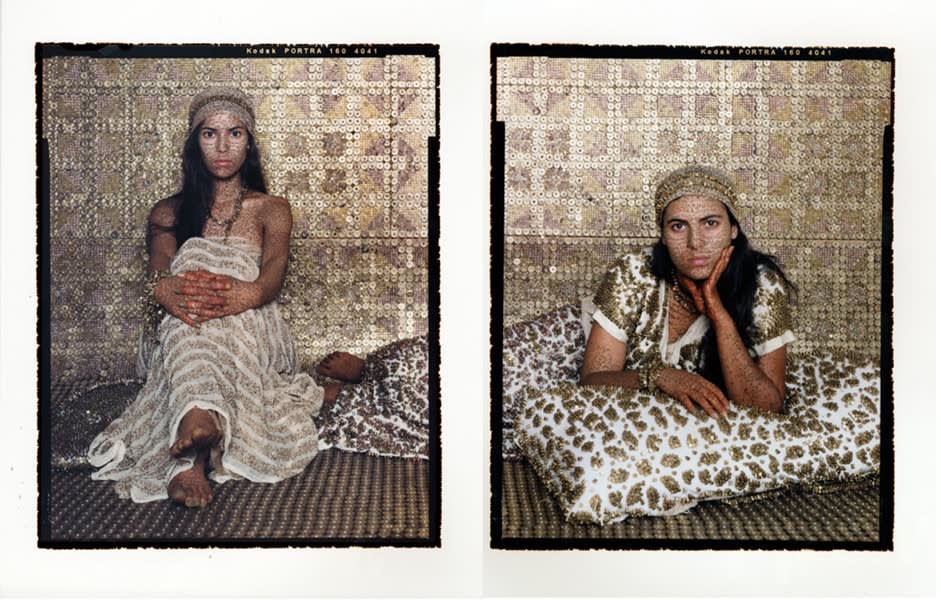 Lalla Essaydi, Bullets Revisited #34 (diptych), ed. of 15, 2014