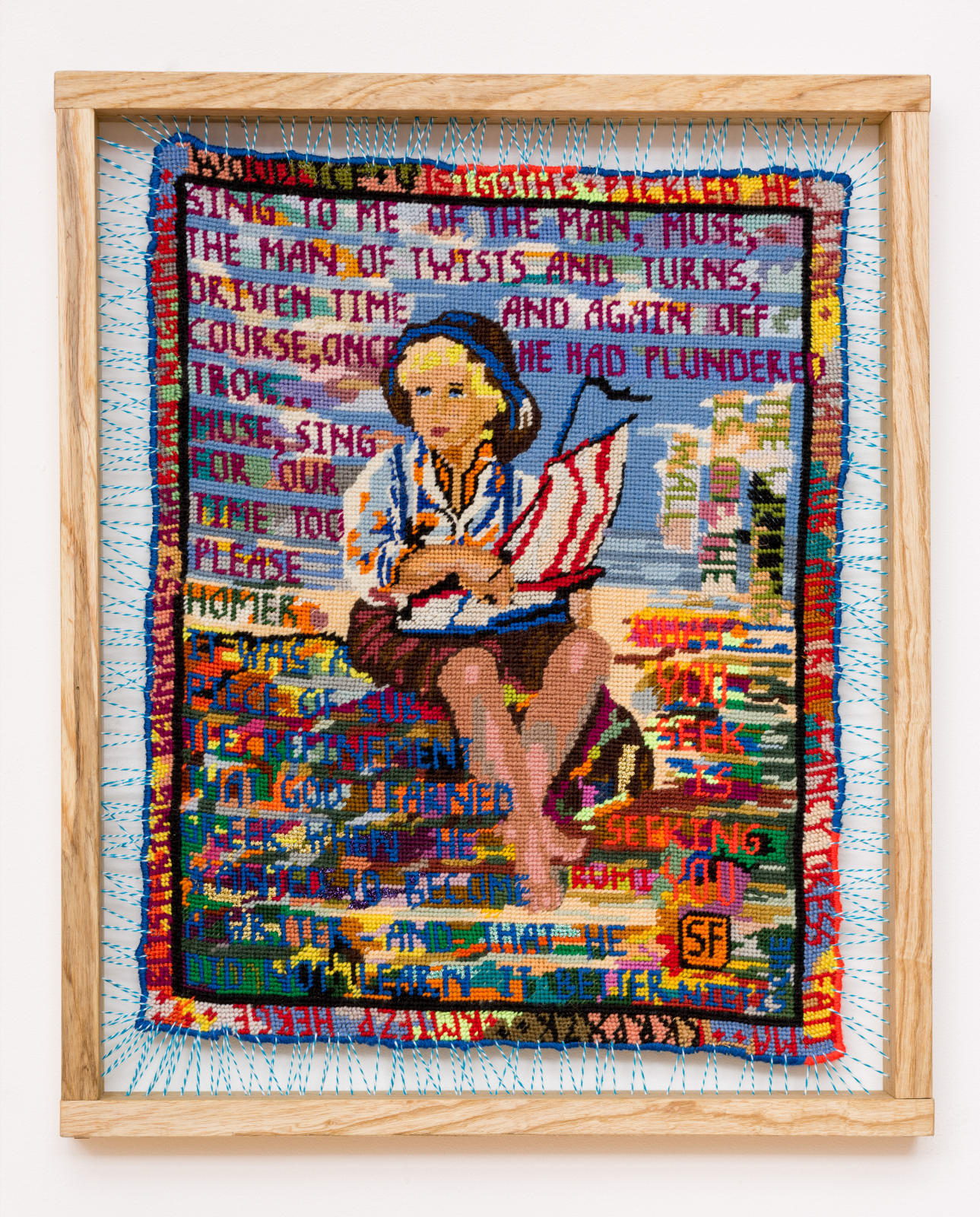 Sylvie Franquet, The Writing is on the Wall, 2015