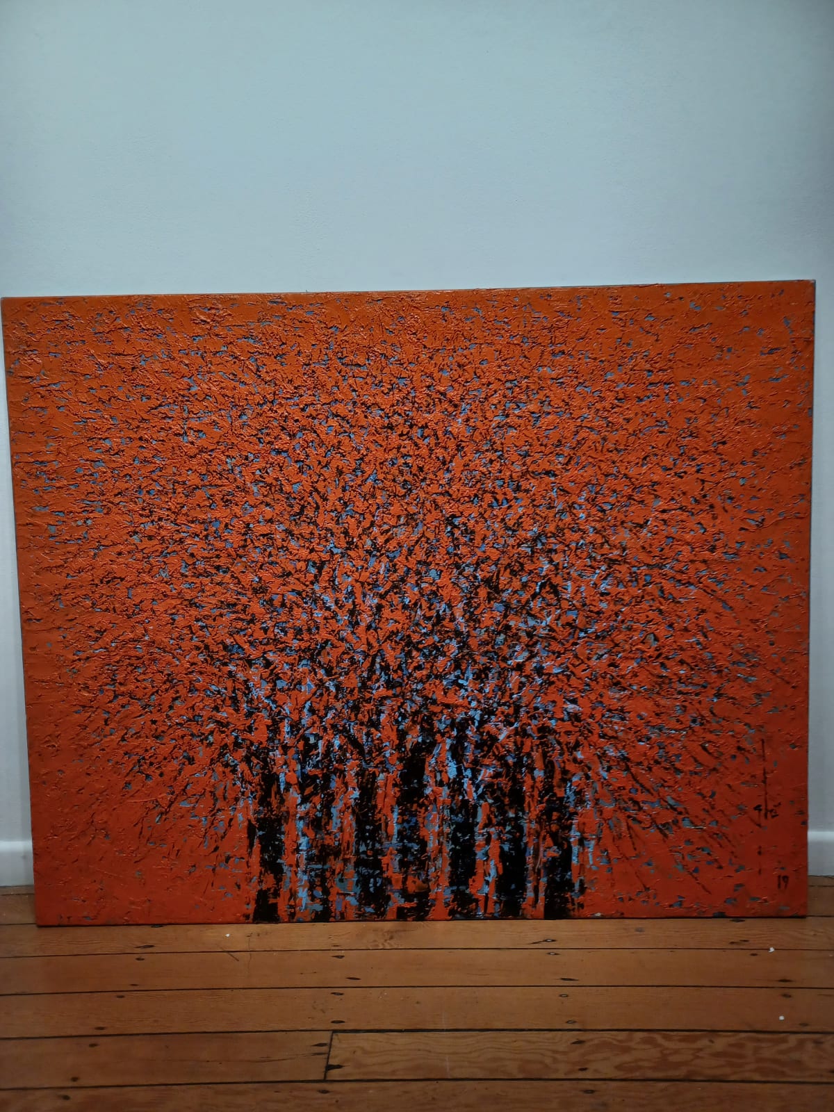 Ablade Glover, Red Forest I, 2019