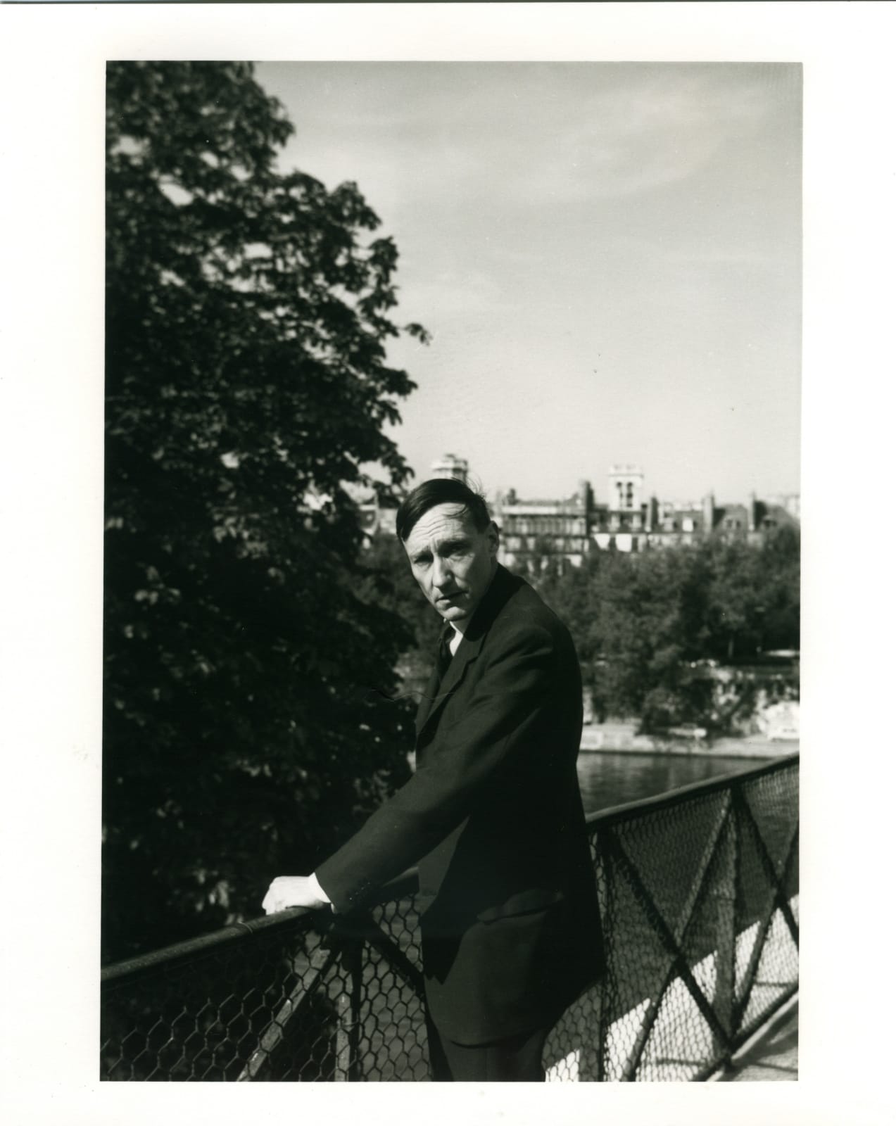 Brion Gysin, William Burroughs, Pont des Arts (Naked Lunch Launch series, Paris, October 1959), 1959