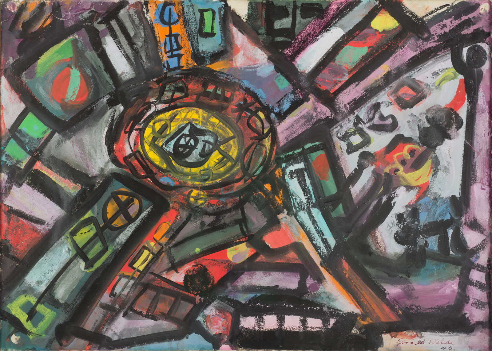 Gerald Wilde, Piccadilly Circus, 1946