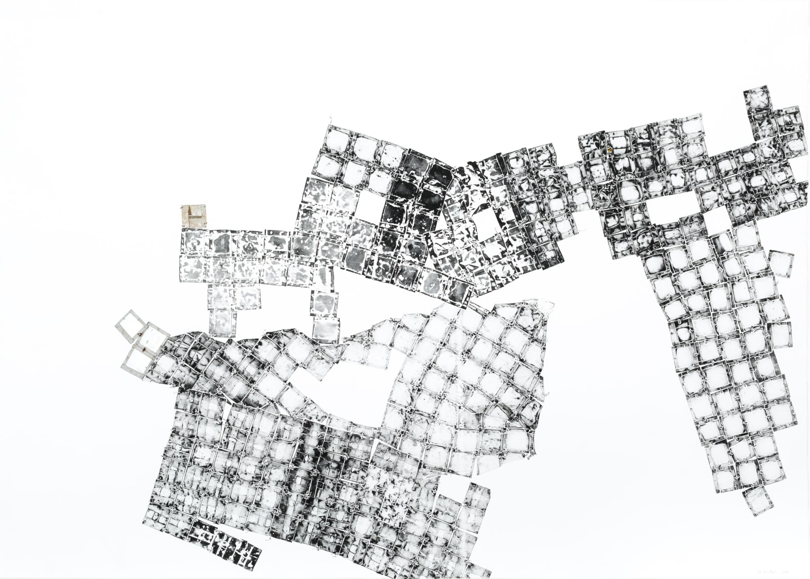 El Anatsui, Untitled (from the Sculpture Print Series), 2016