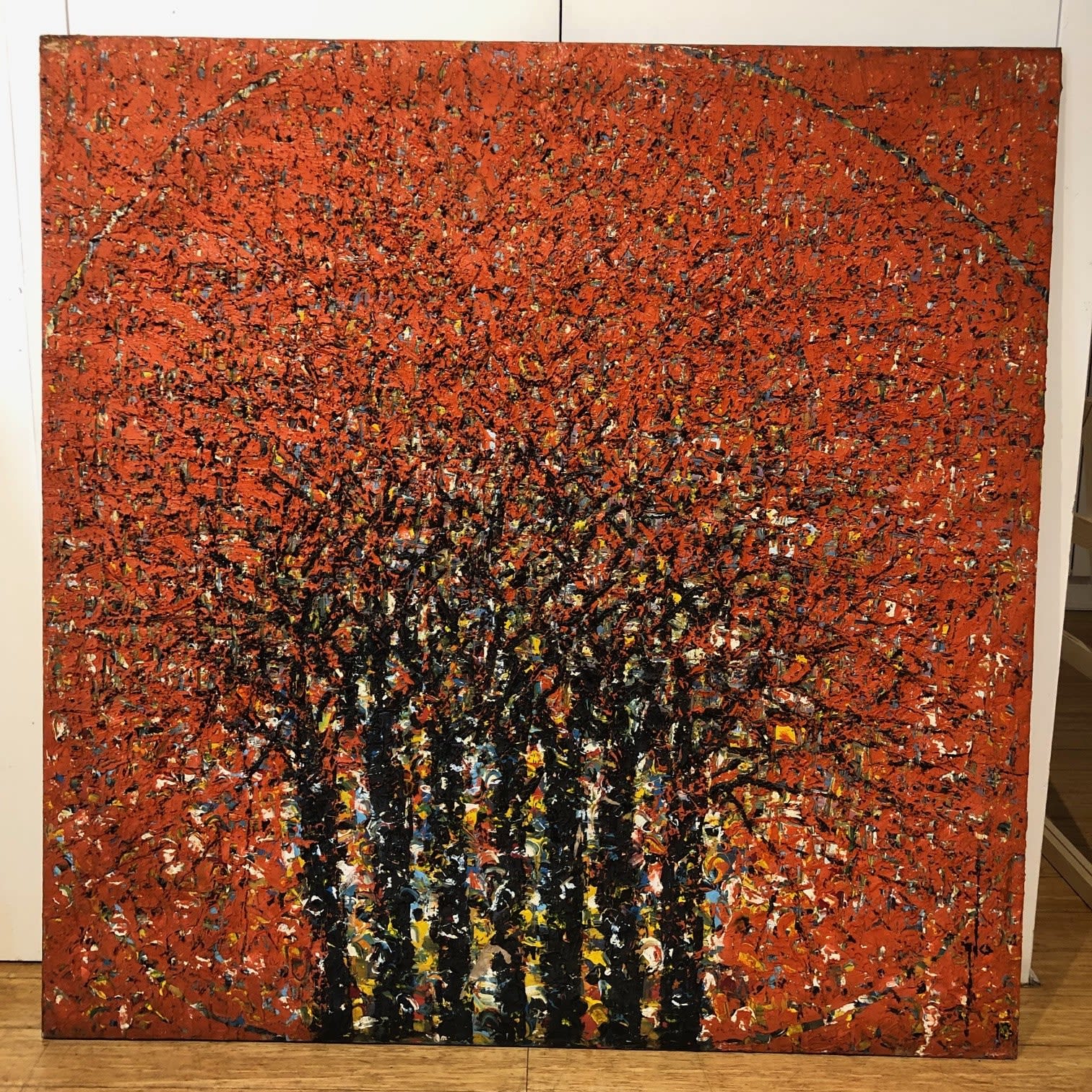 Ablade Glover, Red Forest, 2018