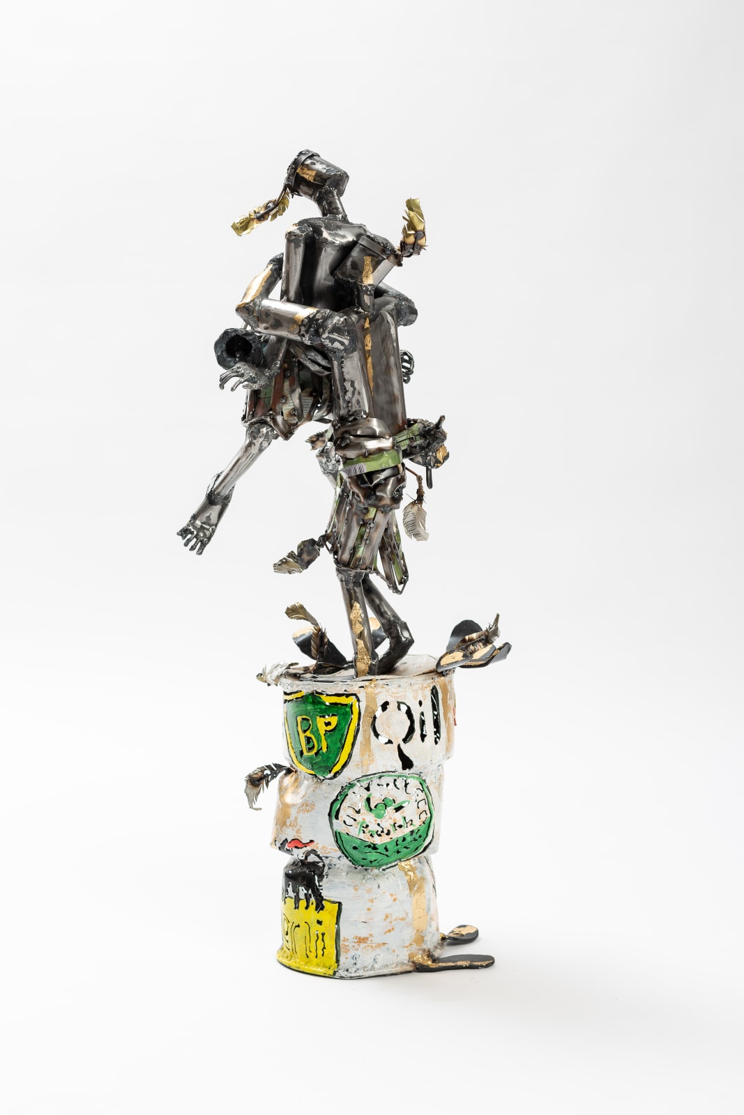 Sokari Douglas Camp, Oil Wrestlers, 2018