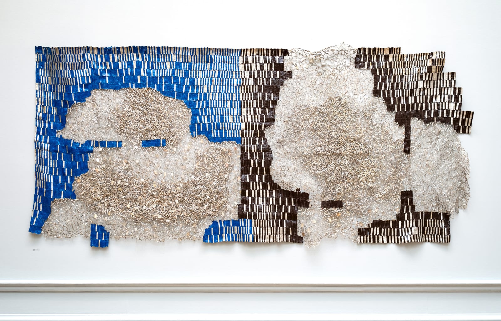 El Anatsui, Continents in Gestation, 2024
