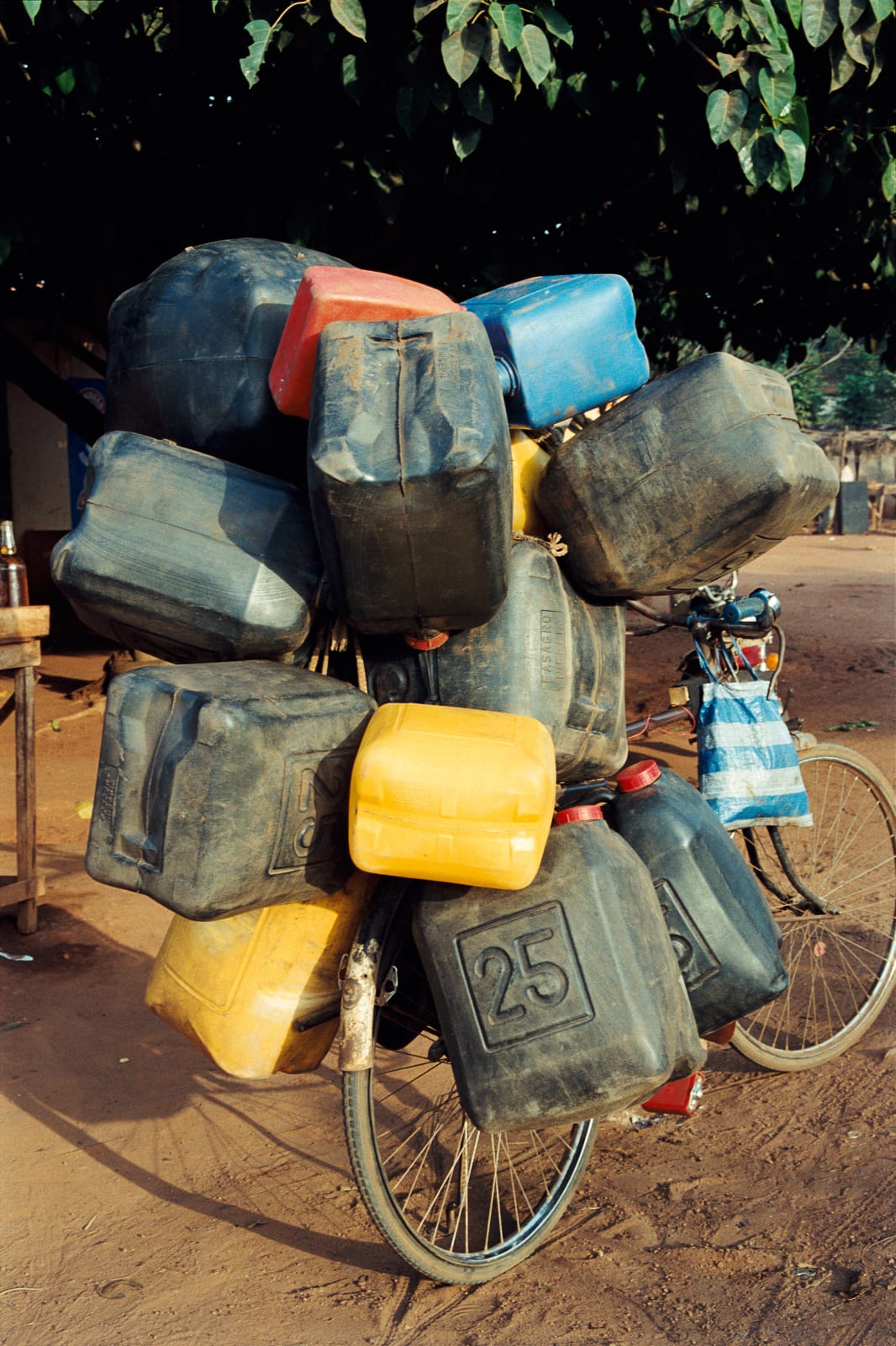 Romuald Hazoumè, La Roulotte, from the series 'Kpayoland', 2004