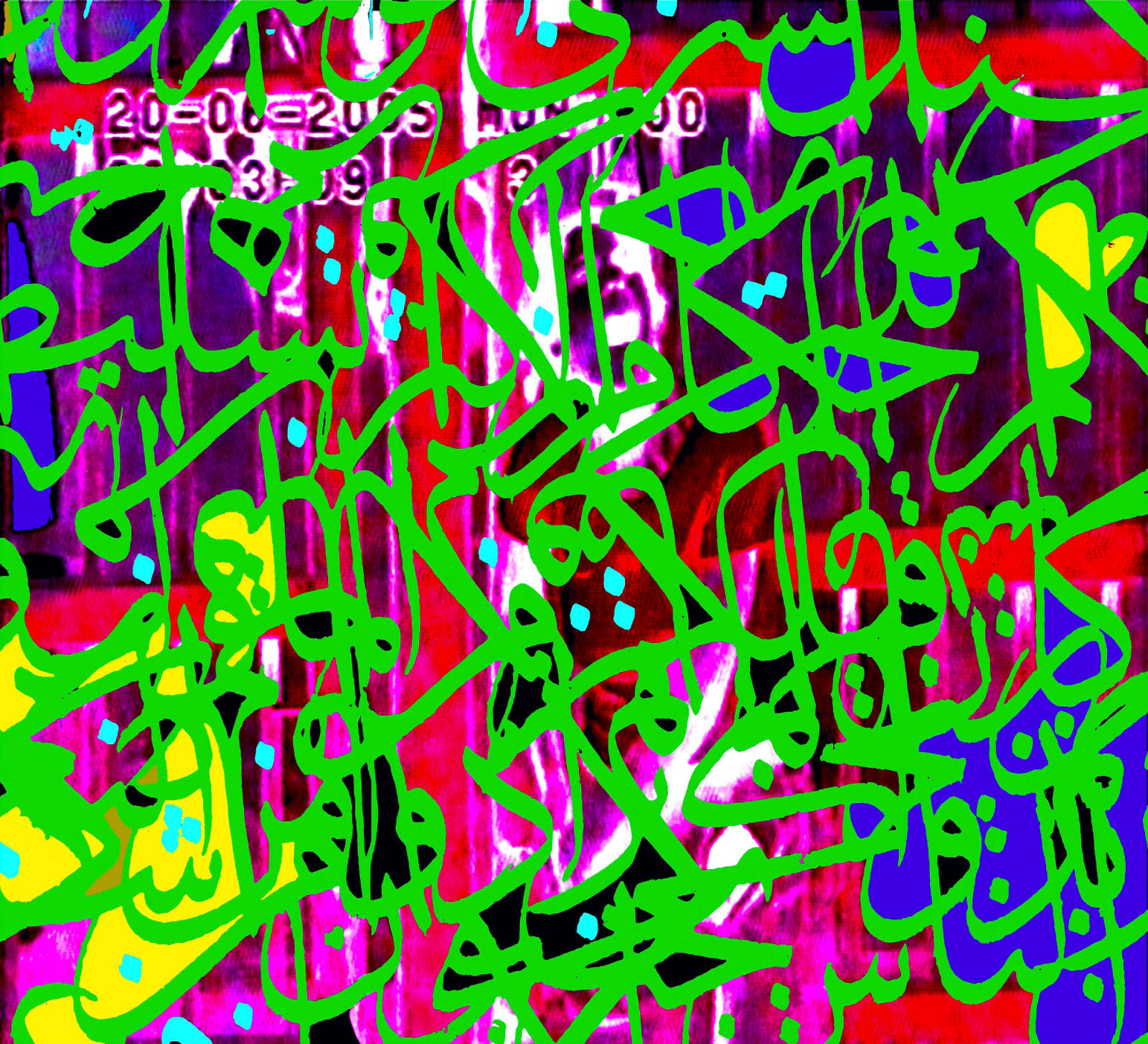 Laila Shawa, Trapped II, 2011