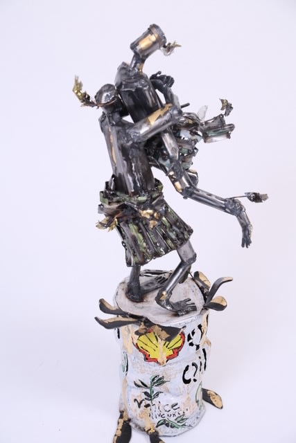 Sokari Douglas Camp, Oil Wrestlers, 2018