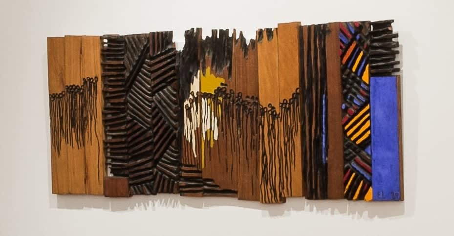 El Anatsui, Solemn Crowd at Dawn, 1989