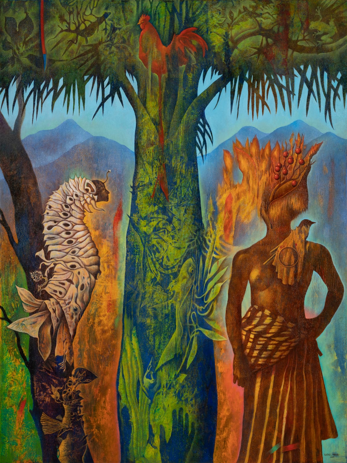 Rafael Trelles, Palma Sagrada (Sacred Palm), 2021