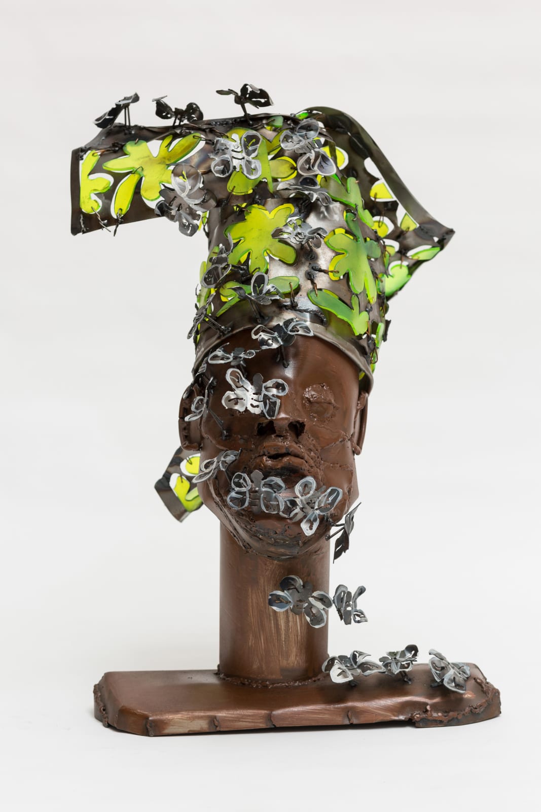Sokari Douglas Camp, Butterfly Head, 2016