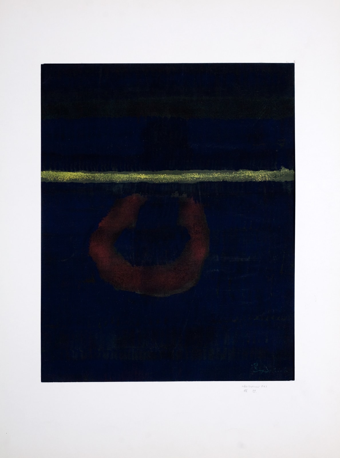 Kenji Yoshida, Méditation II, Undated