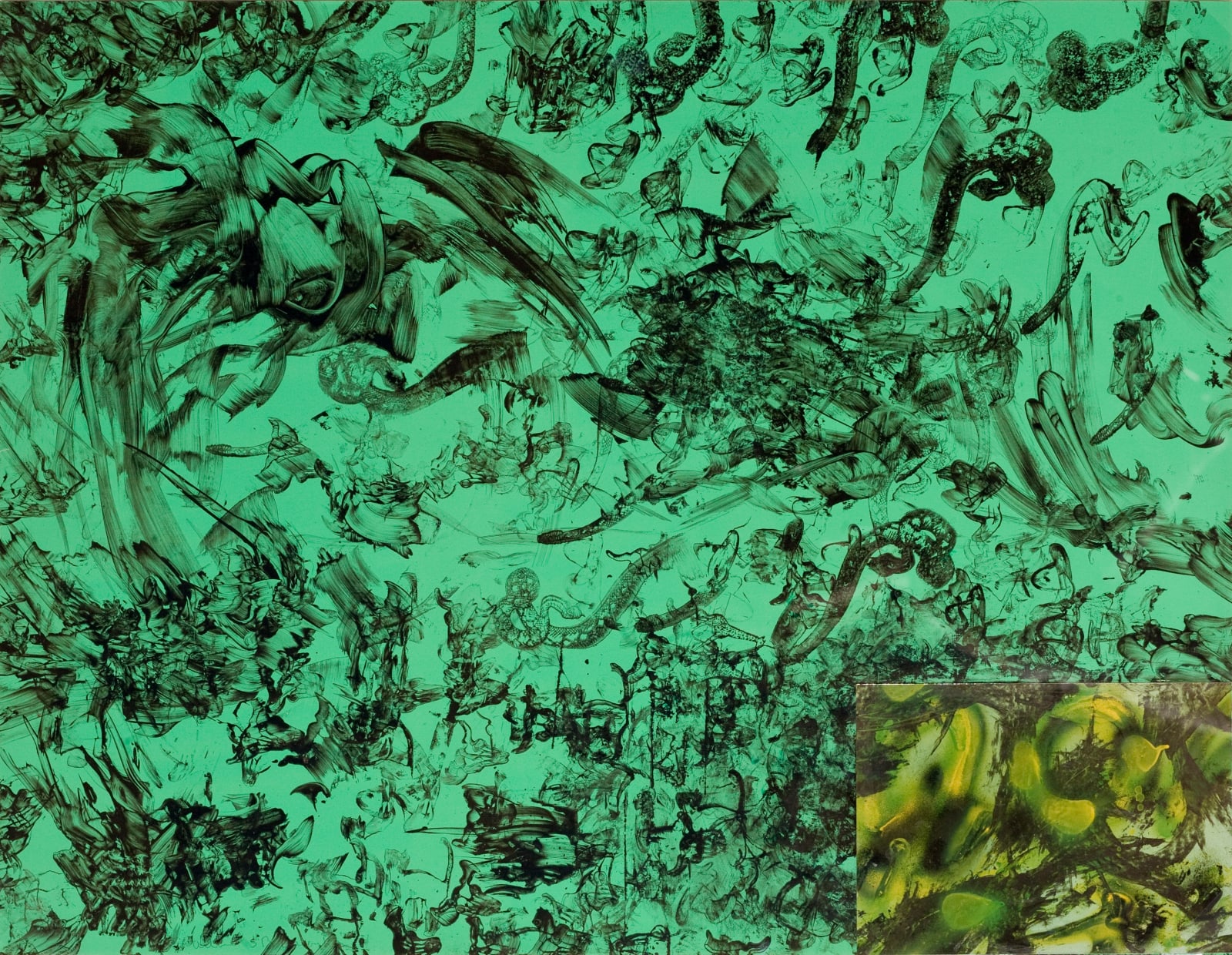 William S. Burroughs, Untitled, c. 1990