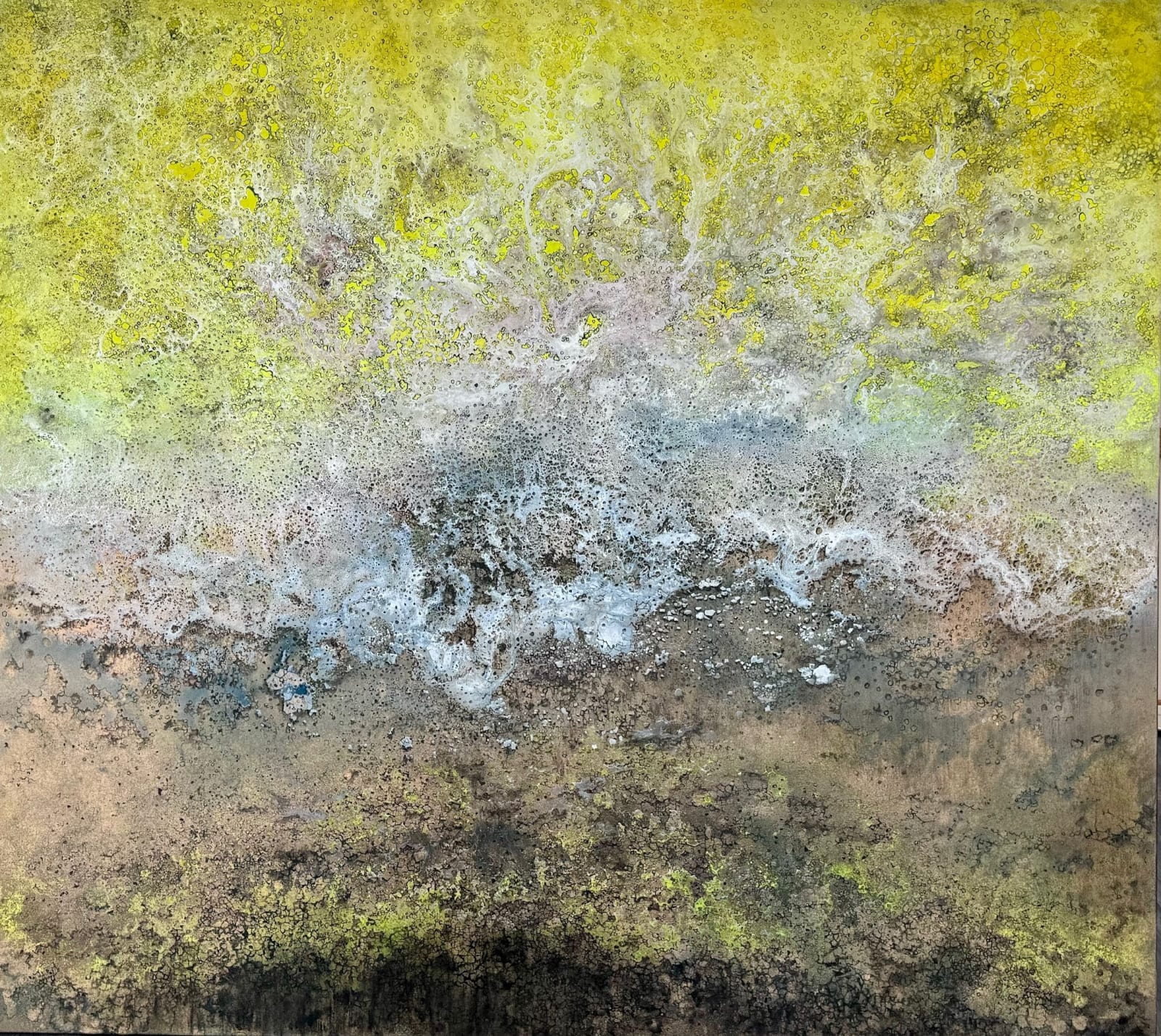 Govinda Sah 'Azad', Mountain to Margate (Sea), 2024