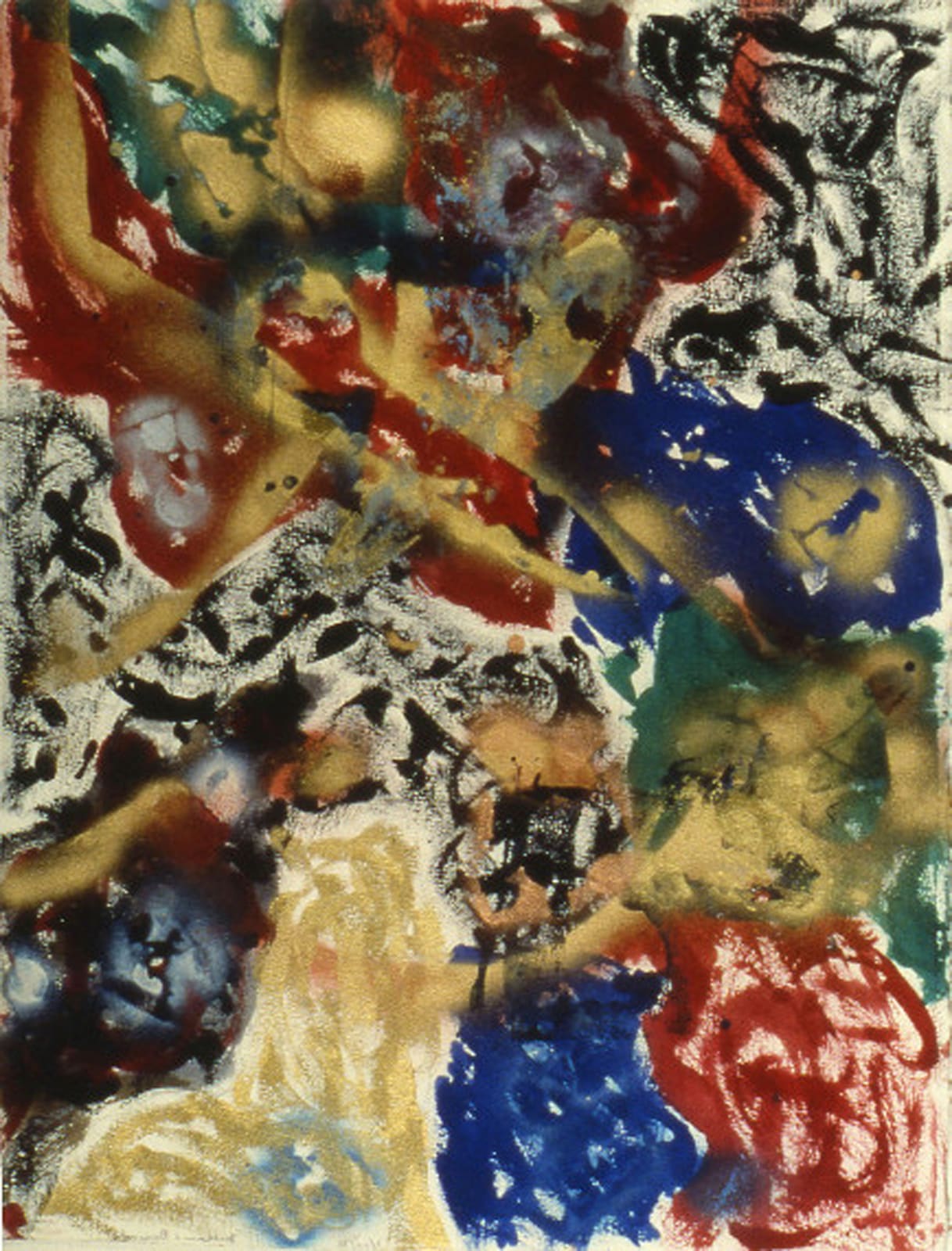 William S. Burroughs, Bus Crash, c. 1986