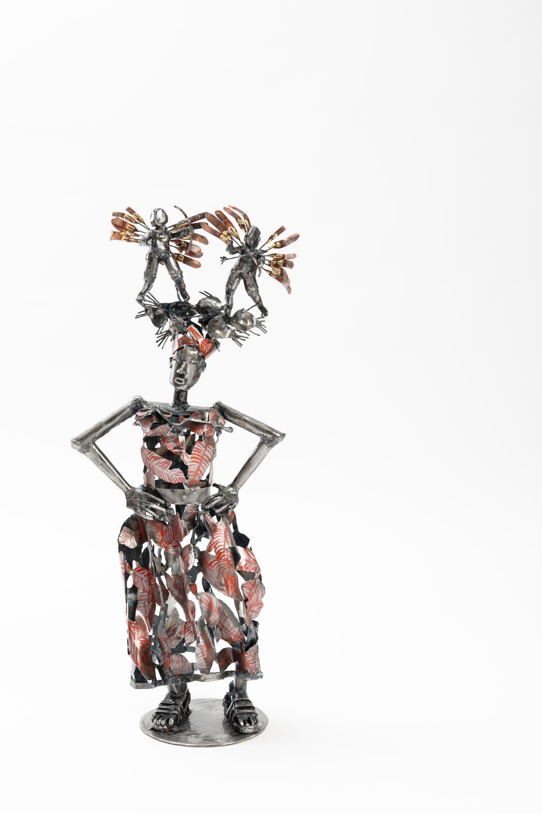 Sokari Douglas Camp, Pose Flutter Laugh Love, 2021