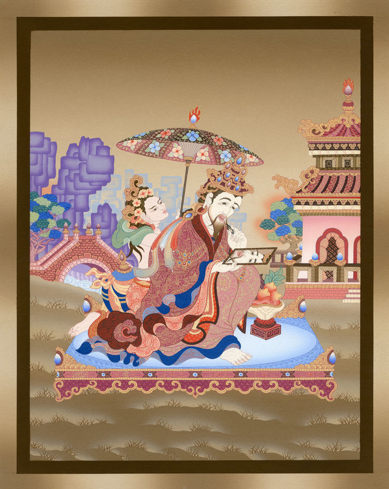 Robert Beer, Mahasiddha Darikapa – The Courtesan’s Slave, 1980