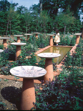Rachid Koraïchi, Les Jardins du Paradis - Gardens of Paradise, 1998