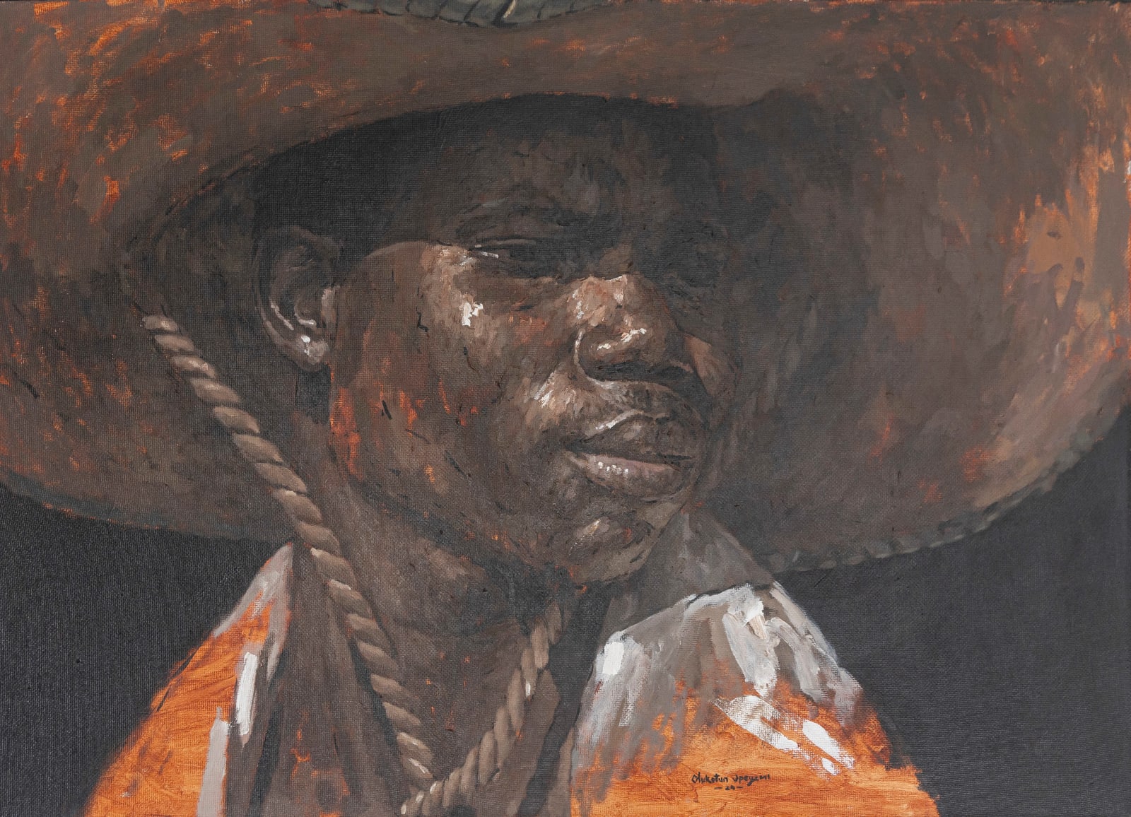 Opeyemi Olukotun, Inner Space VI, 2024