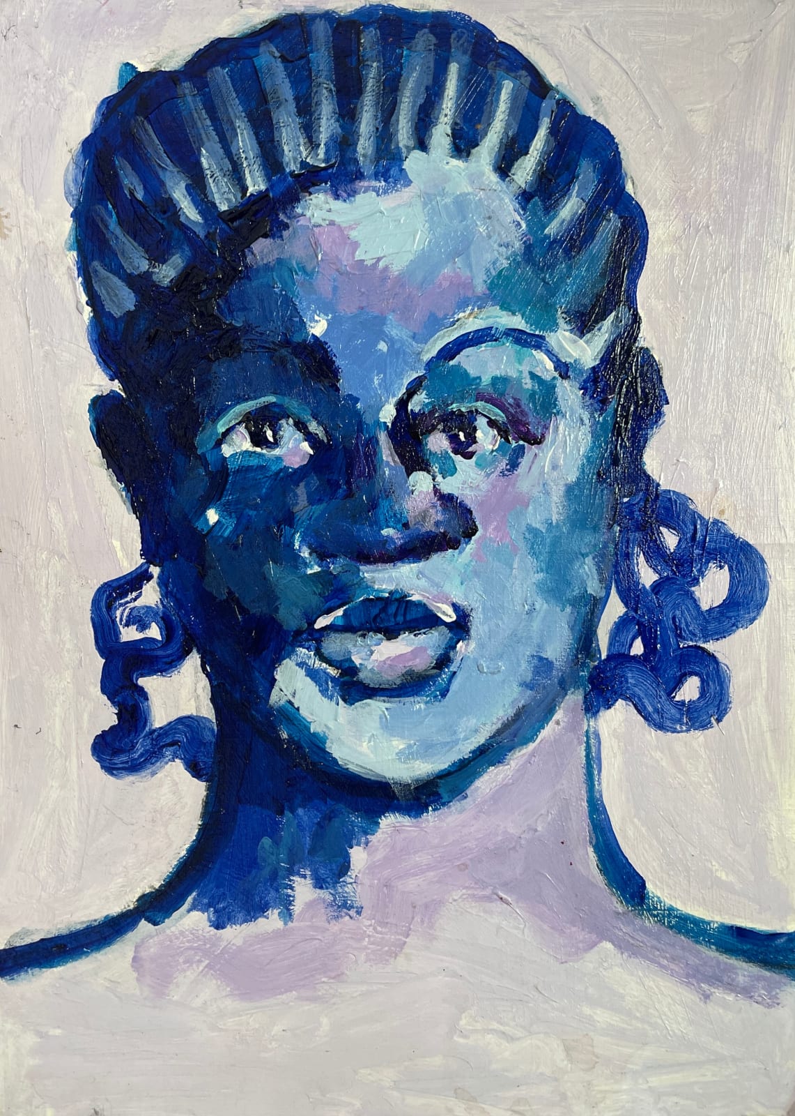 Blossom Oyeyipo, Untitled Ori Series I, 2023