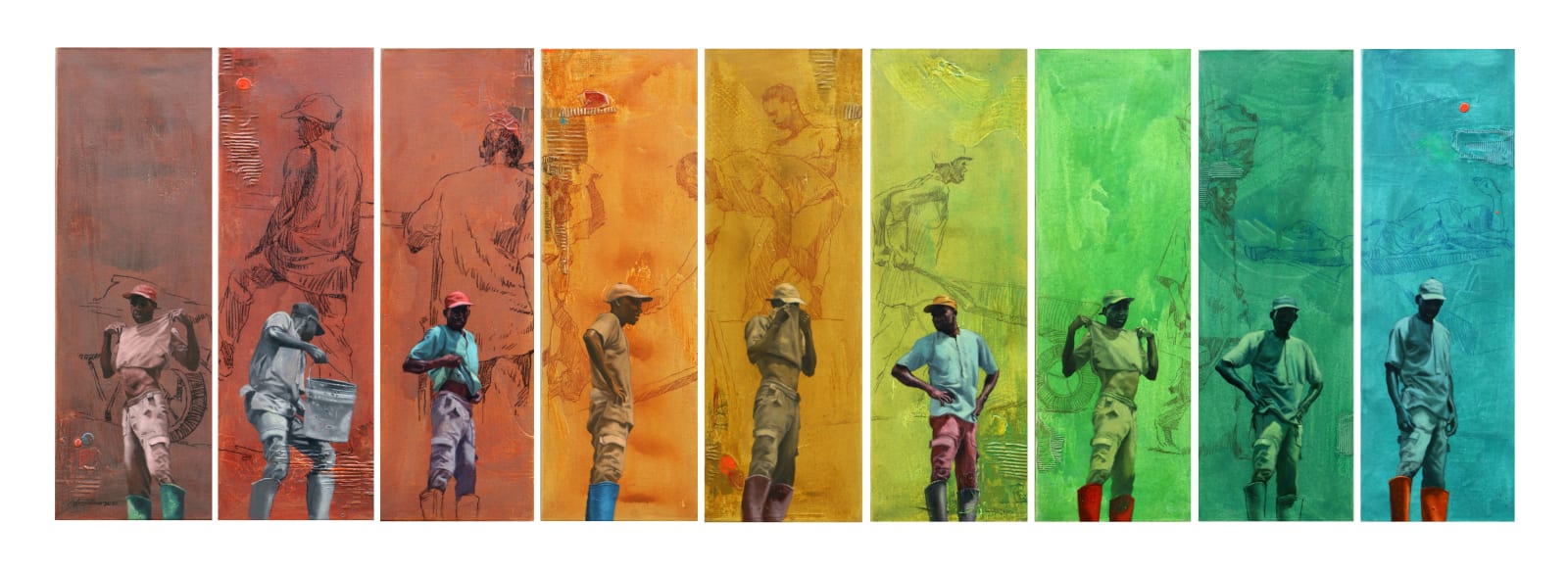 Kelani Abass, Chronological Remuneration I - iX, 2020