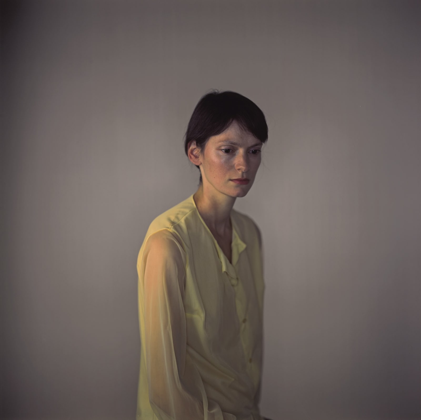 Richard Learoyd, Olya in Yellow, Two, 2010