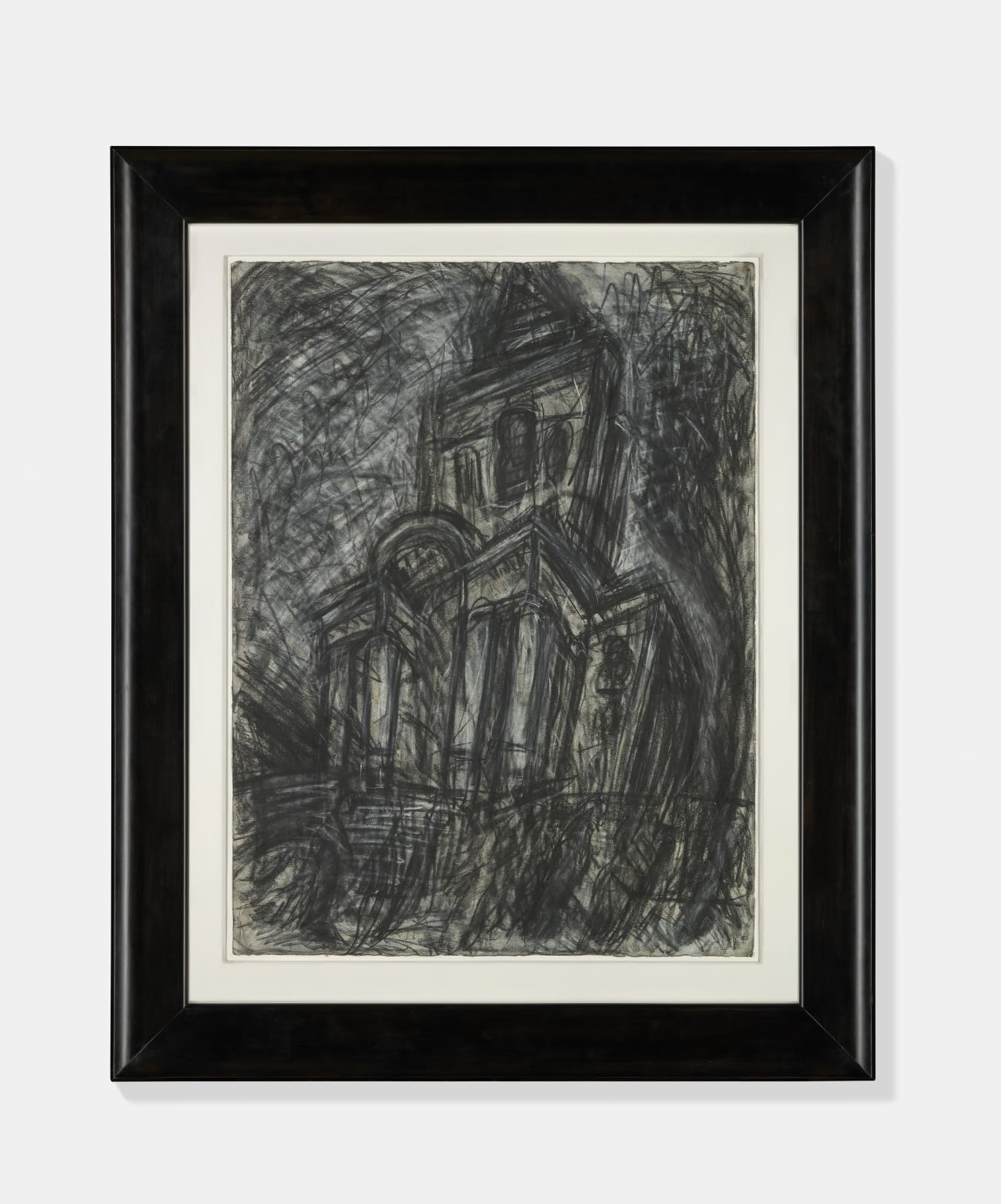 Leon Kossoff, Christ Church, Spitalfields, 1985