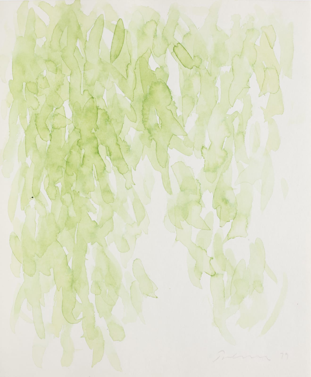 William Turnbull, Untitled (Leaf Study 10), 1979