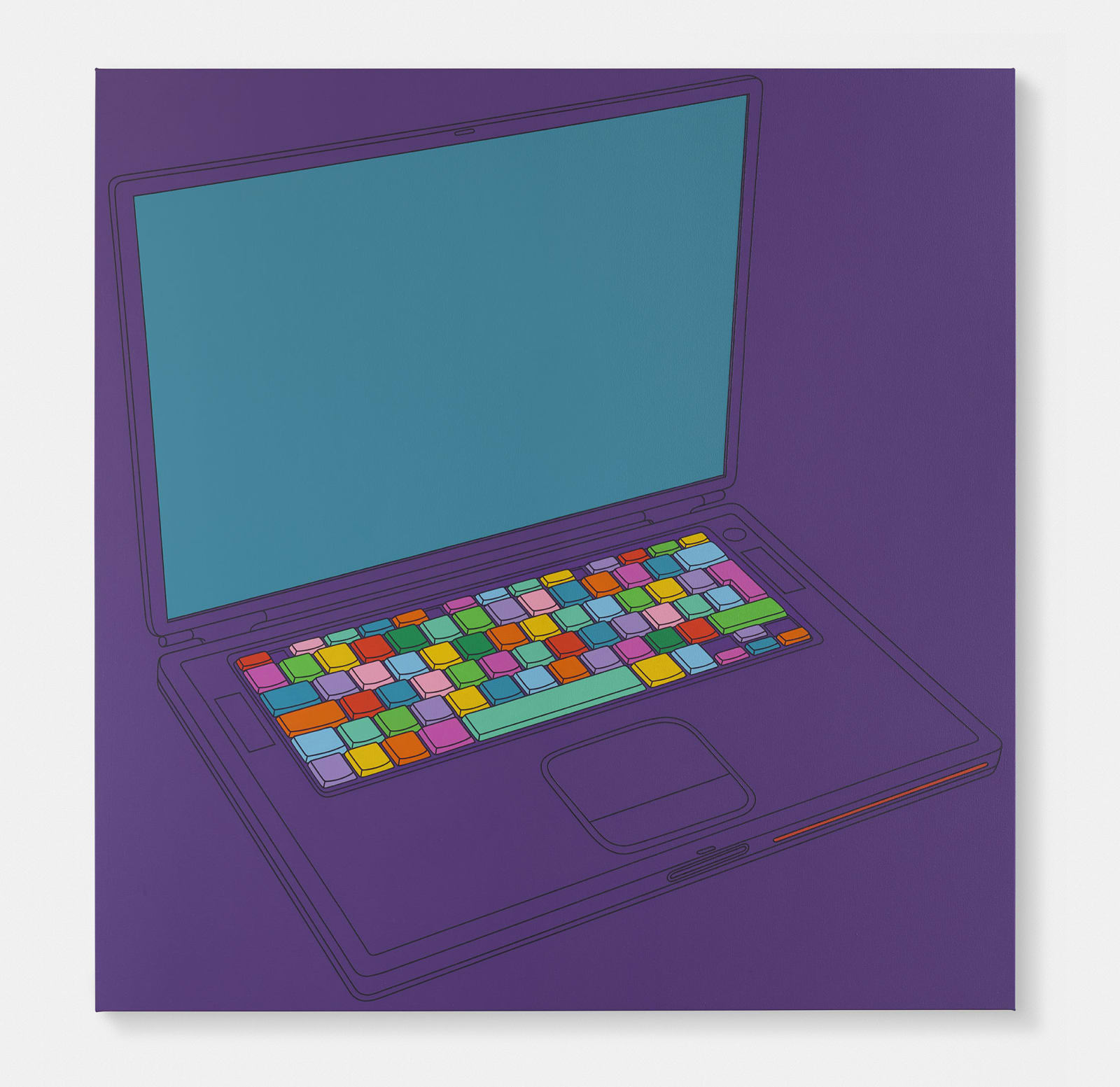 Michael Craig-Martin, Apple Powerbook G4 17'', 2003