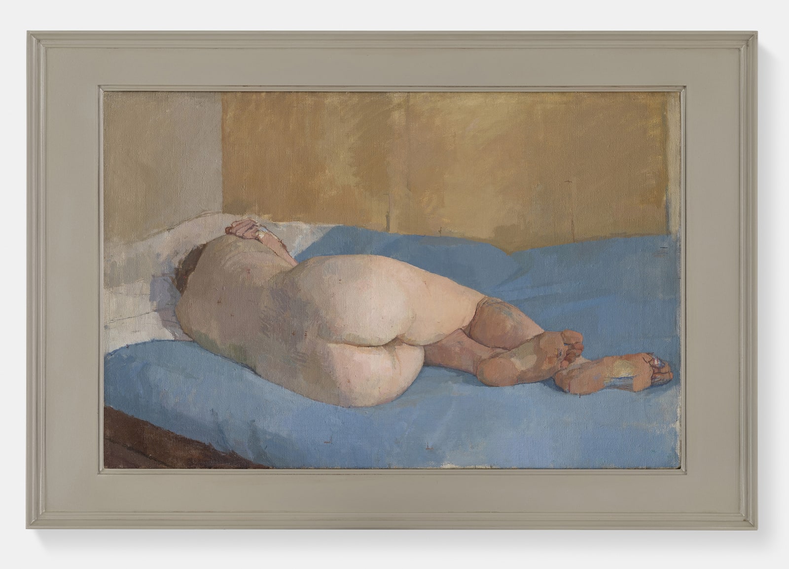 Euan Uglow, Beautiful Girl Lying Down, 1958-59