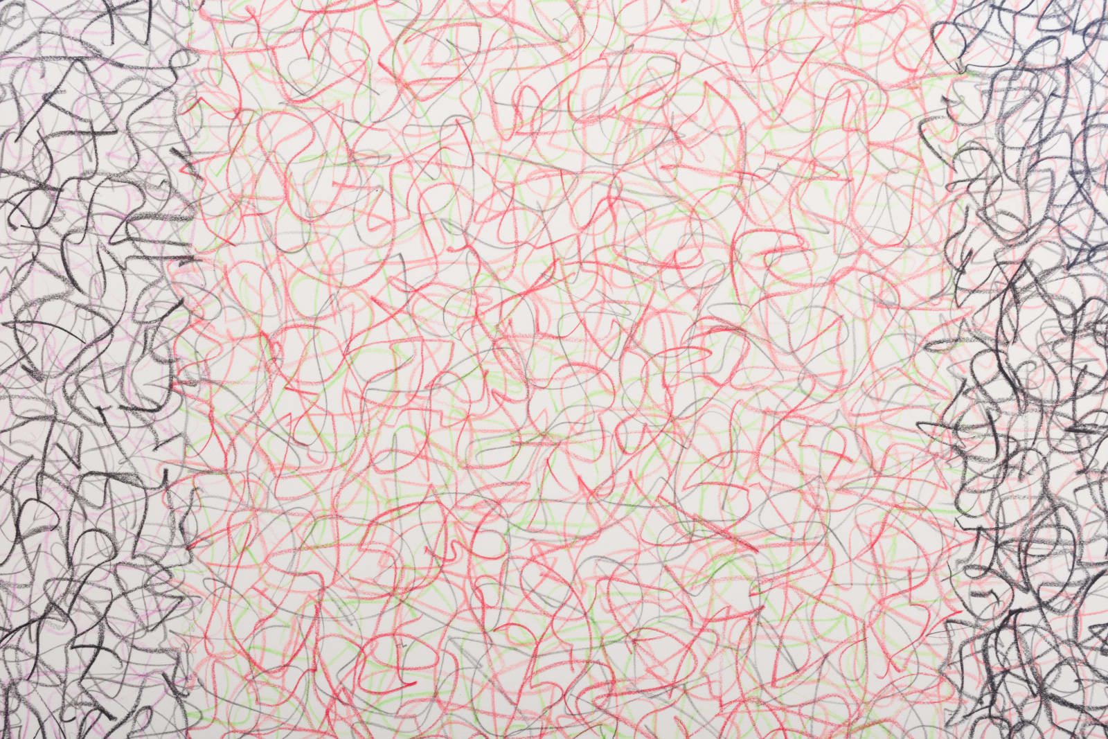 Tarka Kings, Untitled Stripe Drawing I, 2025