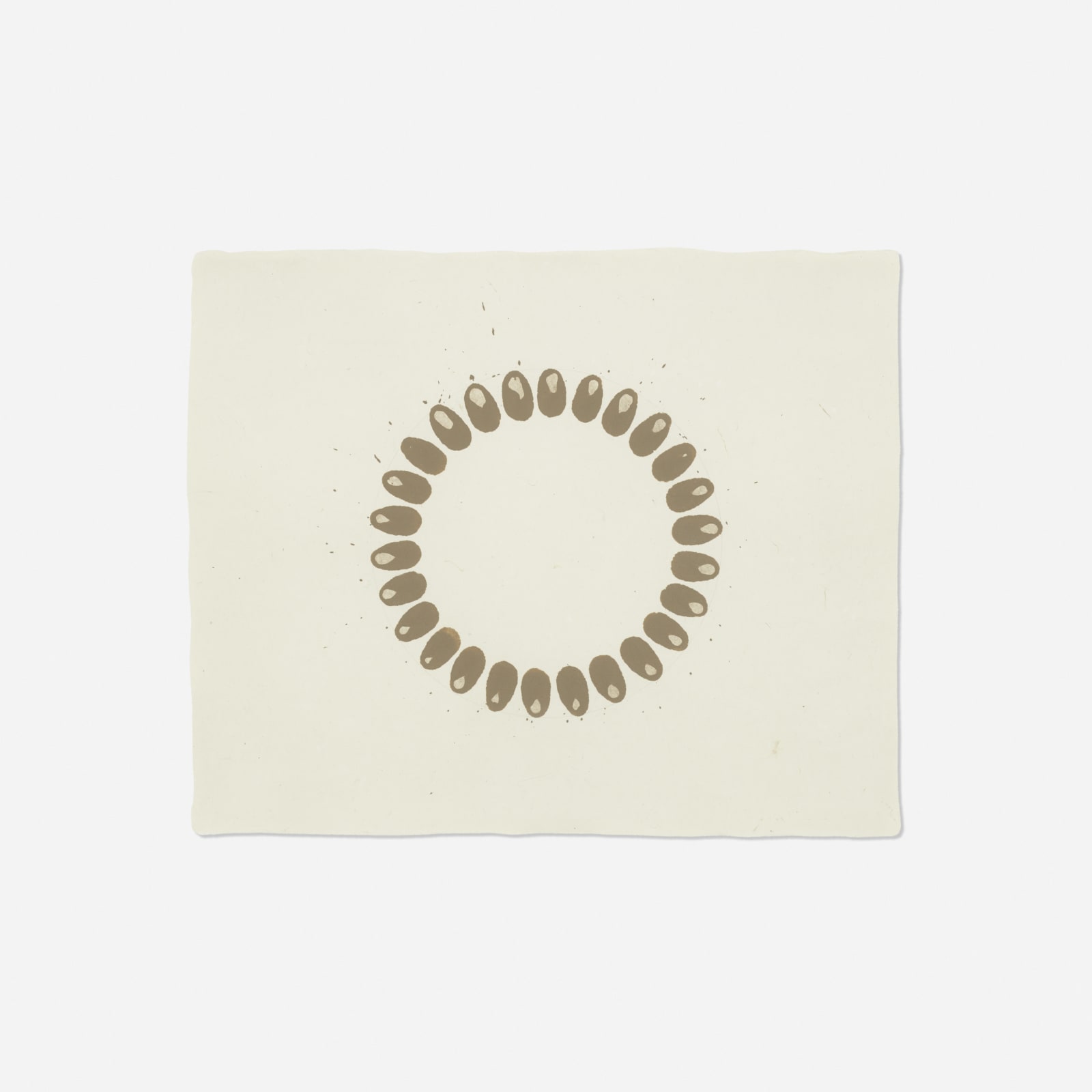 Richard Long, Untitled (Mud Drawing), 1992