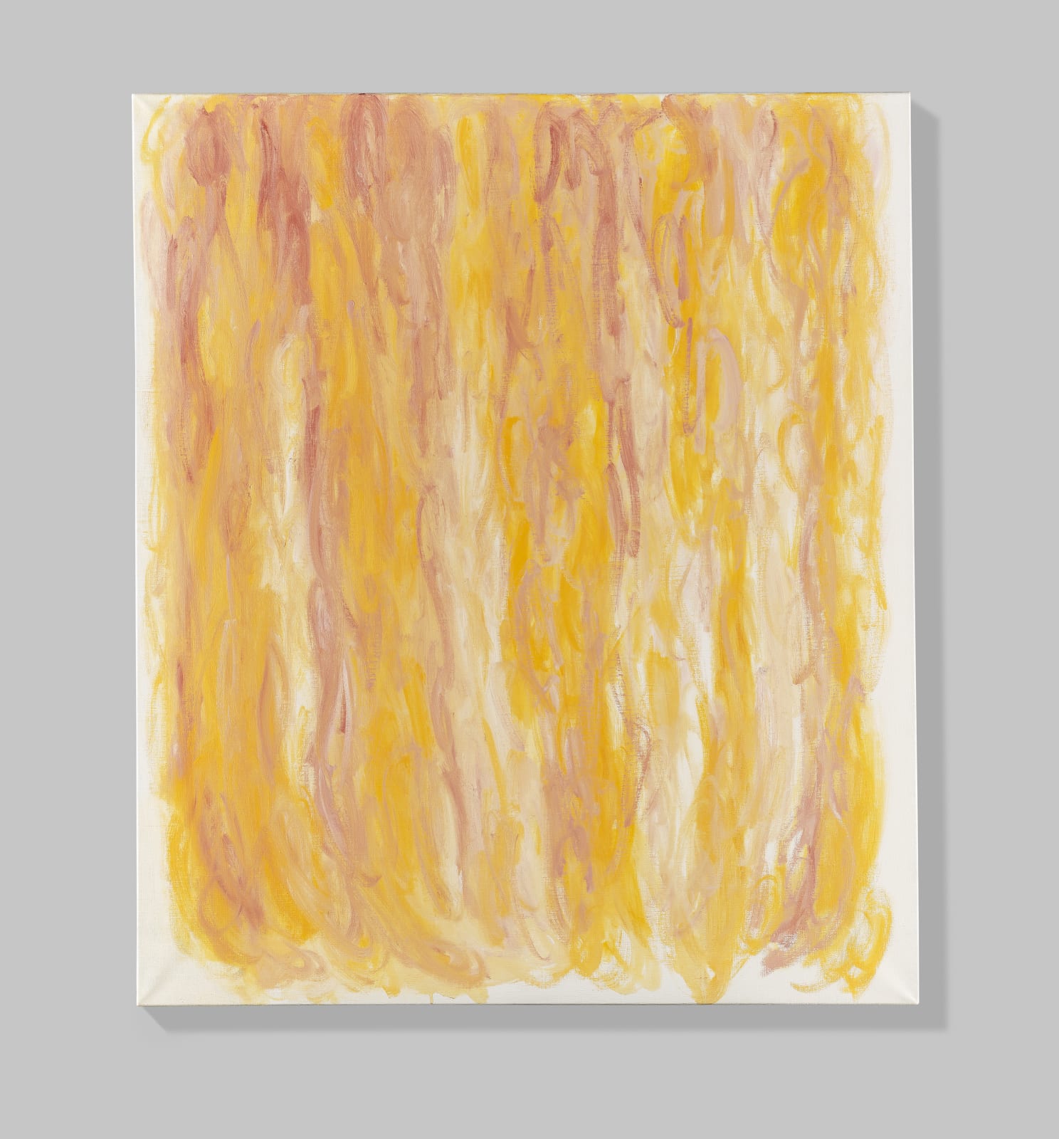 William Turnbull, Untitled (Willows 4 Red and Orange), 1979