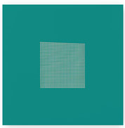 Tess Jaray, After Malevich 9, Green and White, 2012