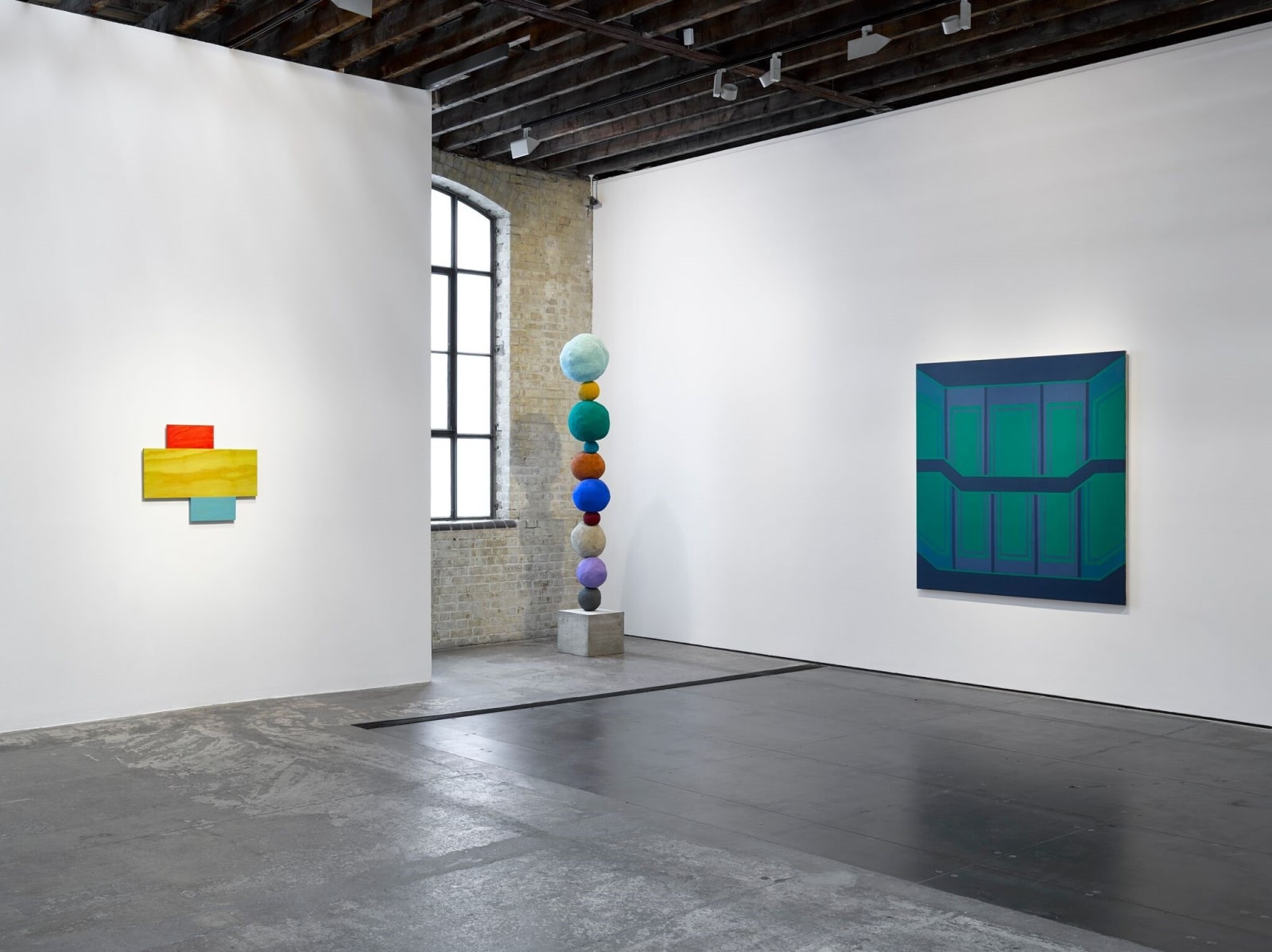 Tess Jaray, Castle Blue, 1962