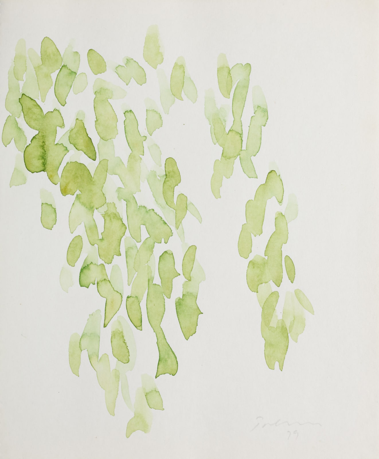 William Turnbull, Untitled (Leaf Study 11), 1979