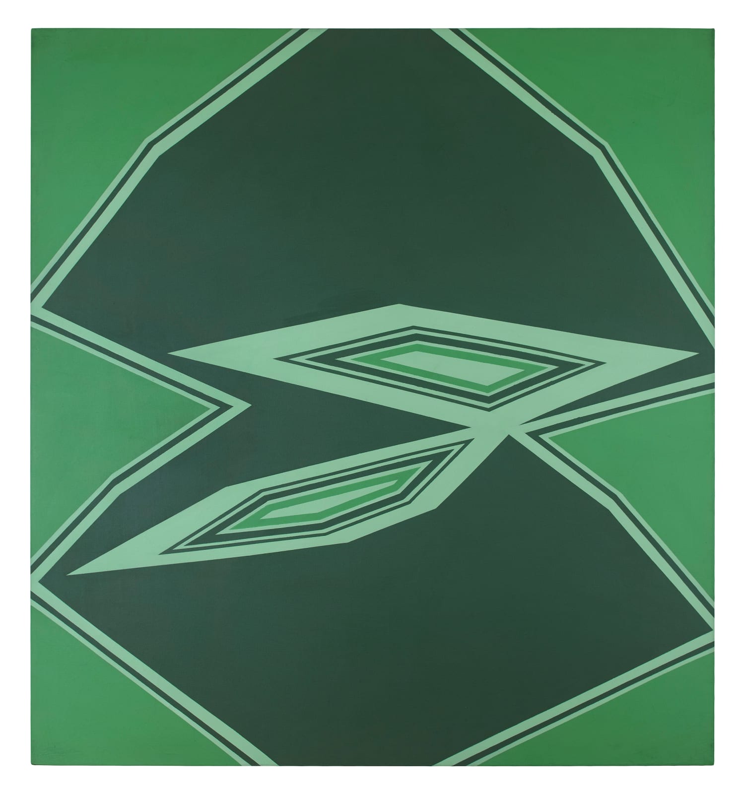 Tess Jaray, Green Sanctuary, 1964