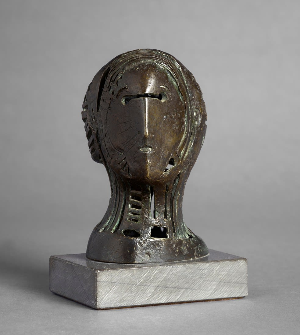 Henry Moore, Maquette for Openwork Head no.2, 1950