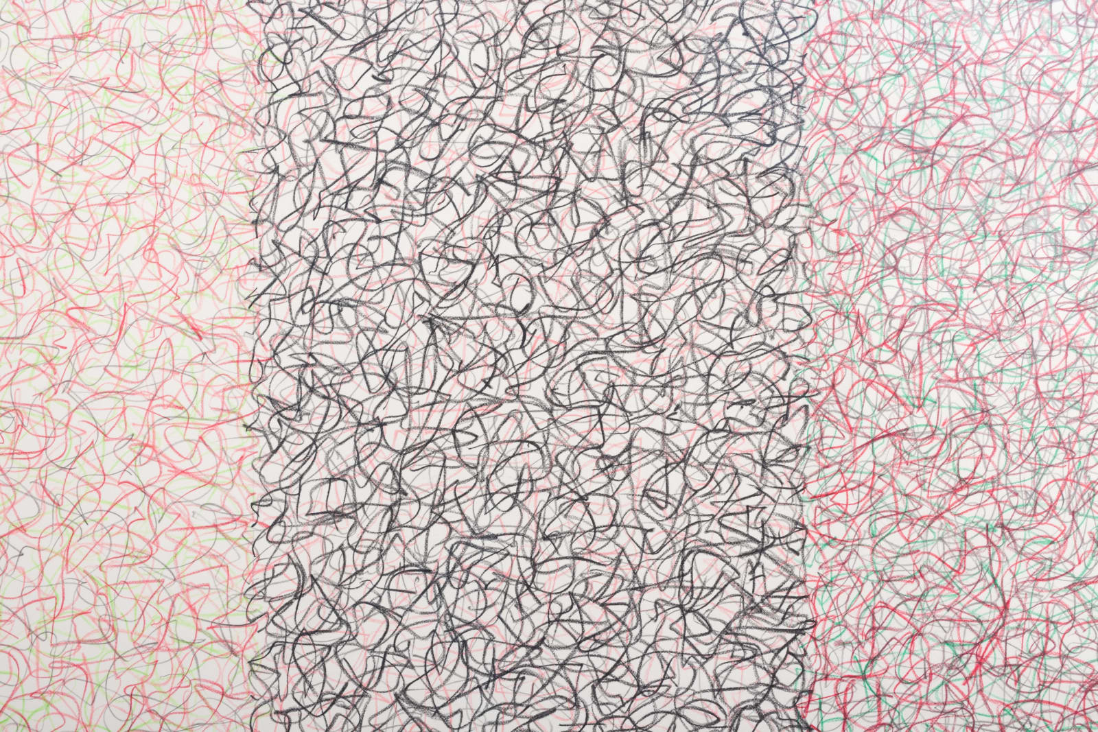 Tarka Kings, Untitled Stripe Drawing I, 2025