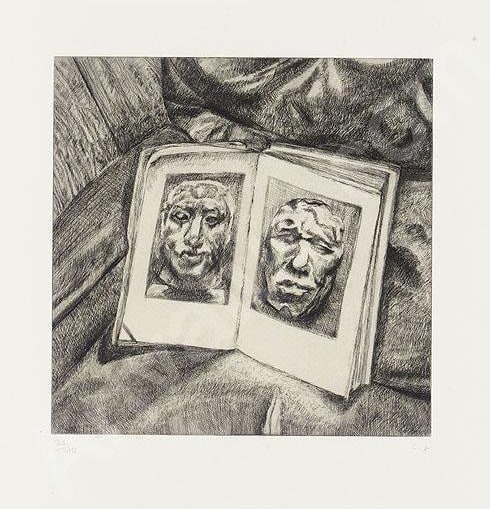 Lucian Freud, The Egyptian Book, 1994
