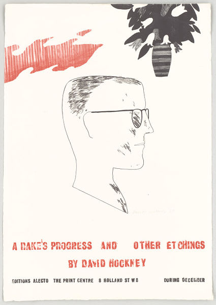 David Hockney, A Rake's Progress and other Etchings by David Hockney, 1963