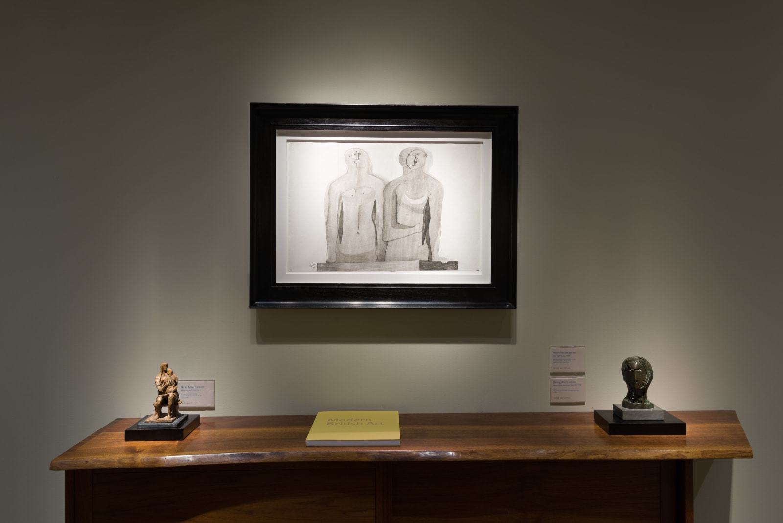 Henry Moore, Two Half Figures, 1934
