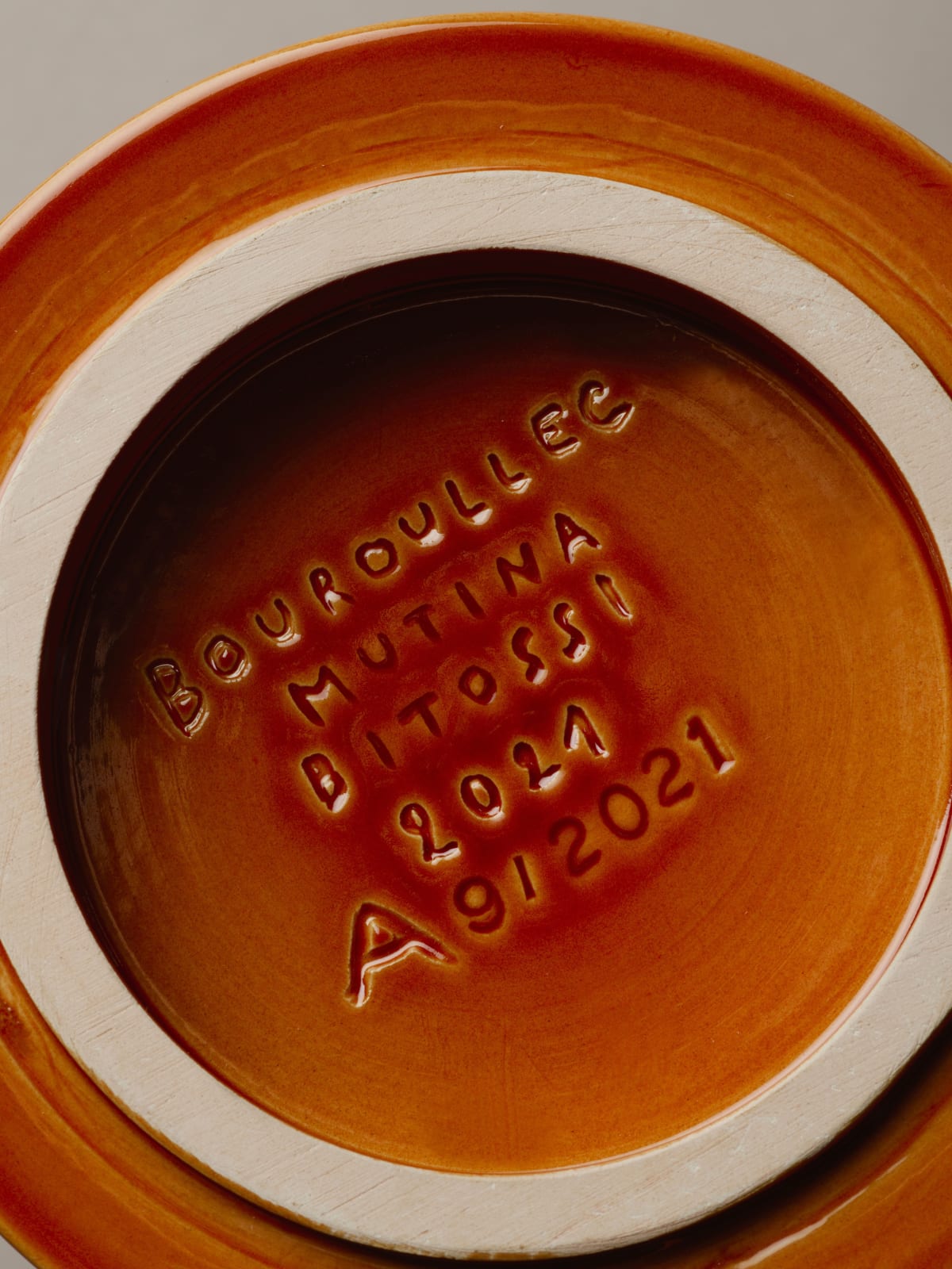 Ronan & Erwan Bouroullec, Rombini Vase B (Glossy Brun + Matt Blue), 2021