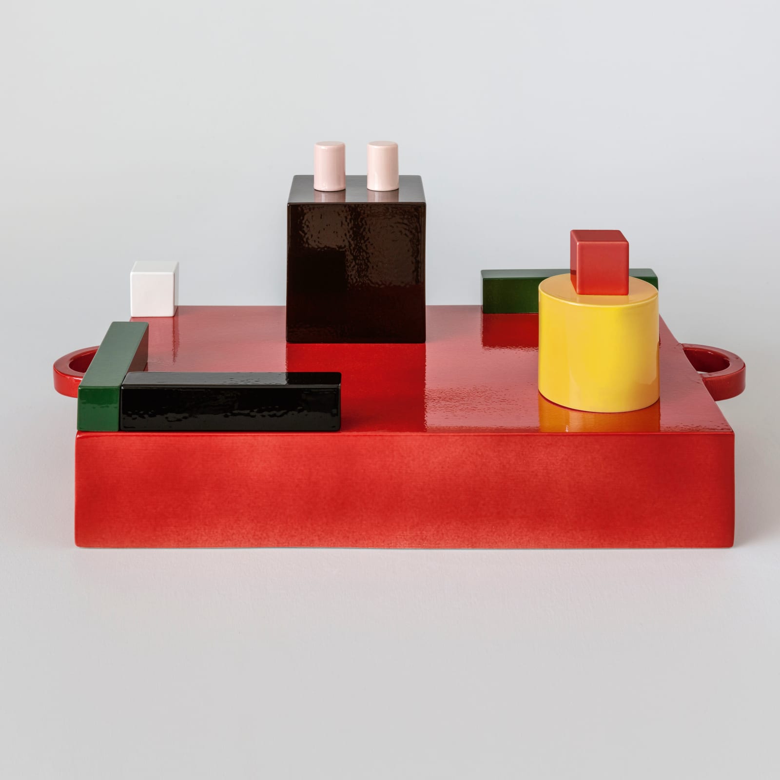 Nathalie Du Pasquier, Paesaggi - Rettangolo Policromo, 2022