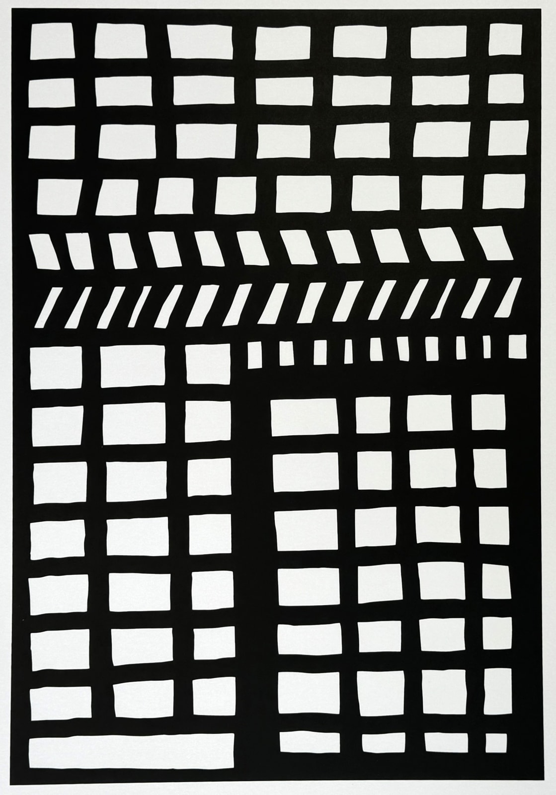 George J. Sowden, Black and White 09, 2020