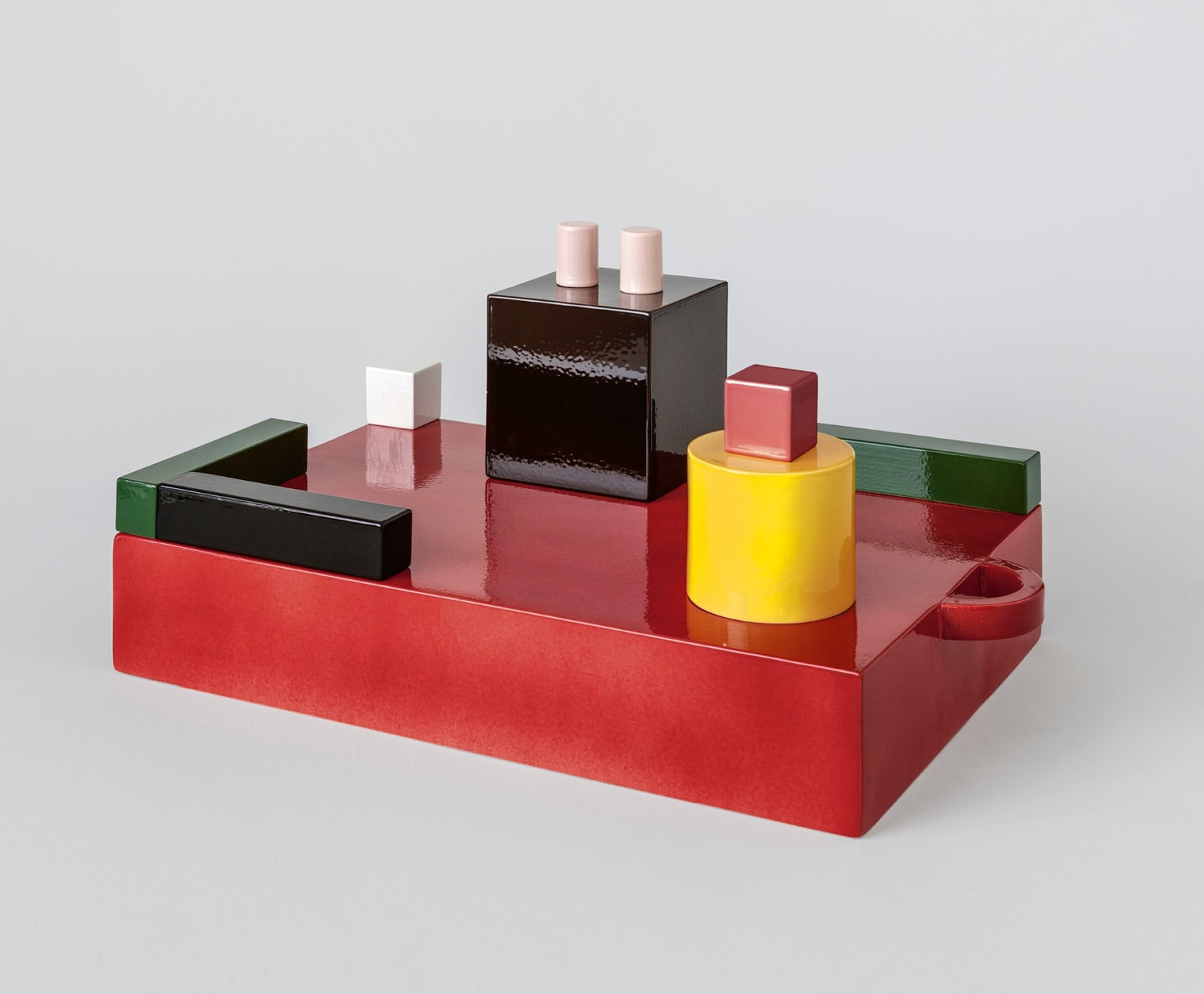 Nathalie Du Pasquier, Paesaggi - Rettangolo Policromo, 2022